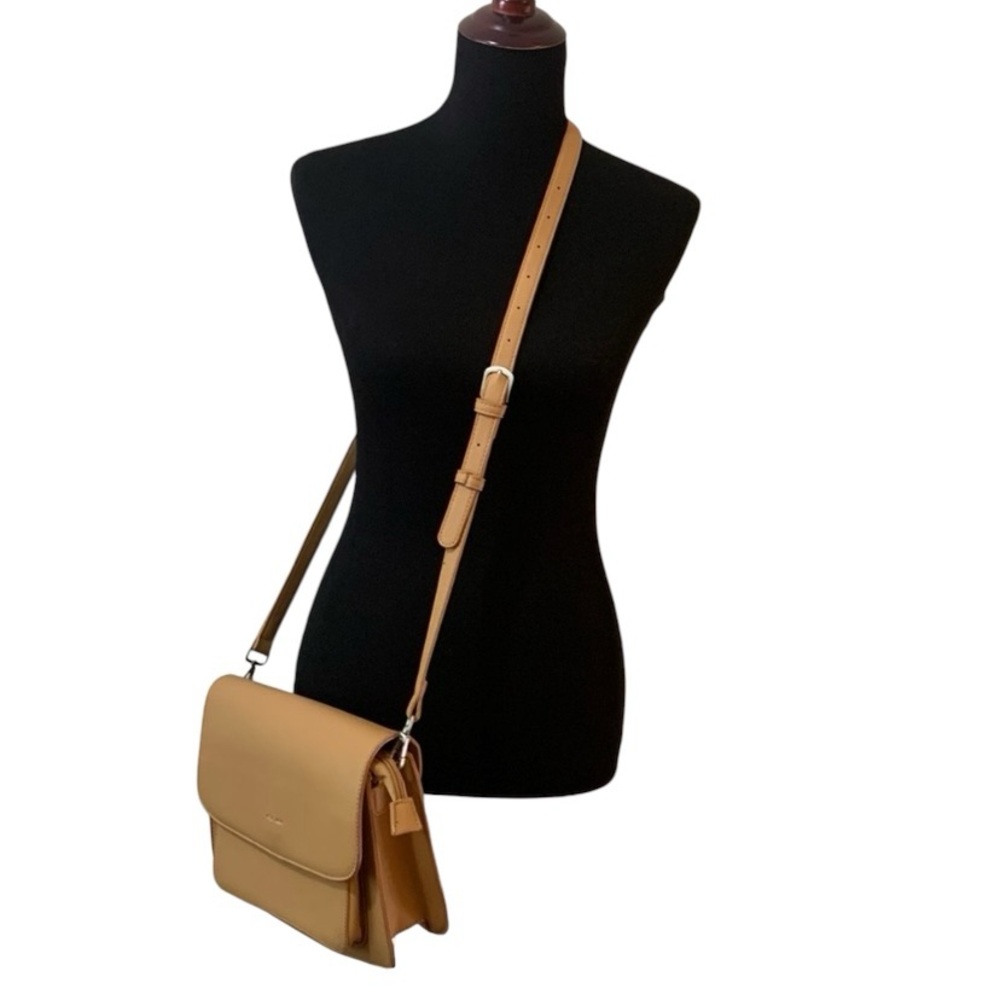 Pixie Mood Tan Vegan Leather Crossbody Purse - Picture 2 of 15